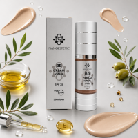 Крем ВВ с SPF 25 UVA/UVB 30 мл NANOESTETIC