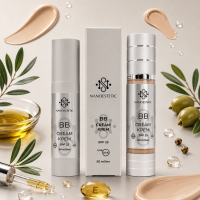 Крем ВВ с SPF 25 UVA/UVB 50 мл NANOESTETIC