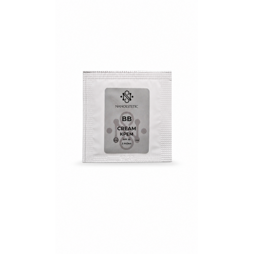 Крем ВВ с SPF 25 UVA/UVB 2 мл NANOESTETIC