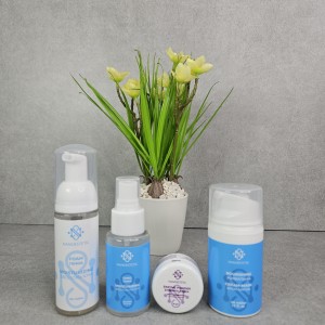 Набор зимний (Тоник 50мл, пенка 50мл, энзимная пилинг пудра 10г и крем -маска 50мл) NanoeStetic