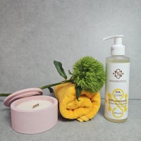 "СУХОЕ" МАССАЖНОЕ МАСЛО без аромата 200 мл NanoeStetic